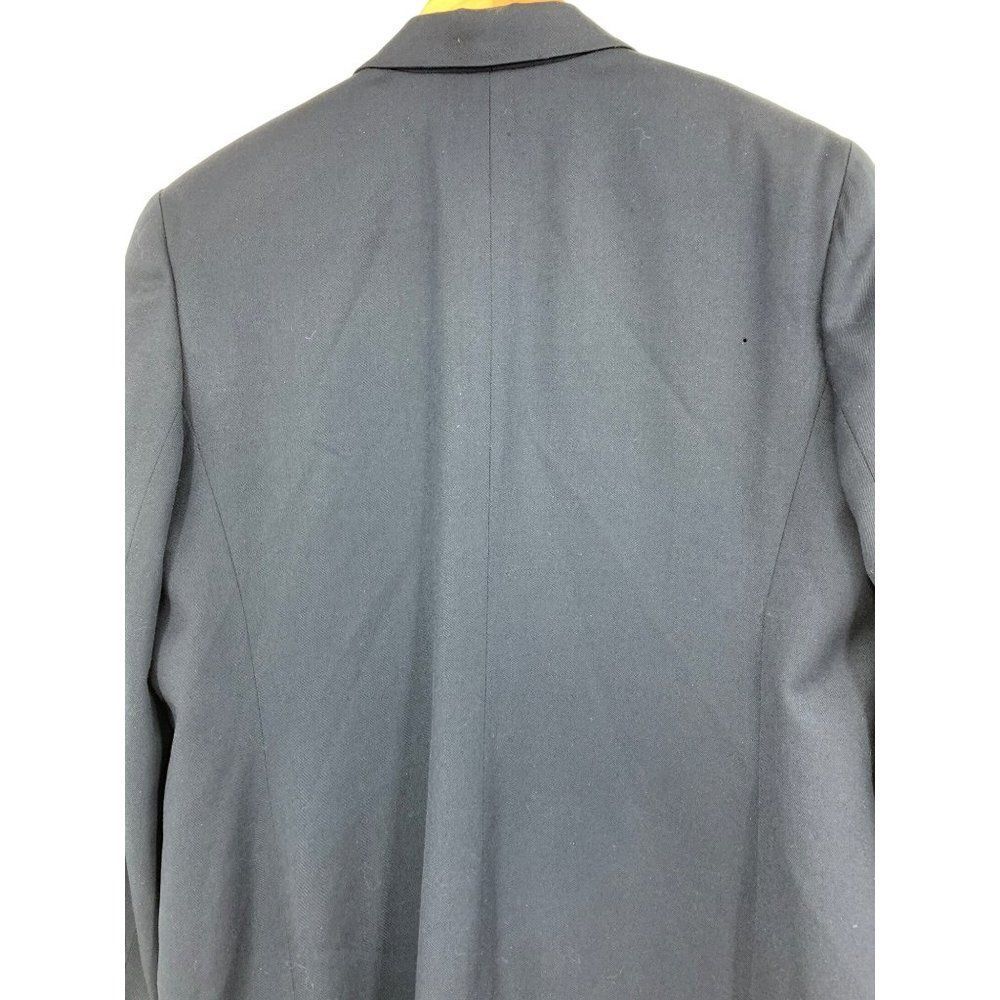 Vintage Hugo Buscati Wool Nautical Jacket Blazer Longline Women Size 12 L 2408 - Picture 12 of 16